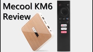 Mecool KM6 Deluxe AndroidTV 10 Review  Amlogic S905X4 [upl. by Cathyleen]