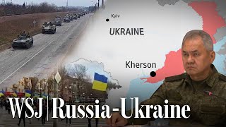 Kherson Retreat How Russia Lost Control of the Key Ukrainian City  WSJ [upl. by Annawaj]