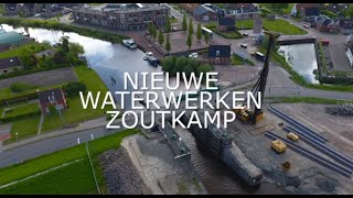 Nieuwe Waterwerken Zoutkamp  filmpje WOW prijs 2023 [upl. by Enileoj]