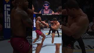 Yoel Romero Eats Huge Kick 😨 [upl. by Eamon]