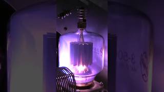 Eimac 3500z tube gas discharge cbradios radiocommunication cbradioshowandtell [upl. by Dowd]