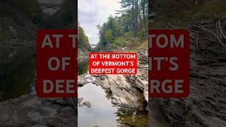 Quechee Gorge  Vermont vermonttravel hikinglife shorts [upl. by Desdee]