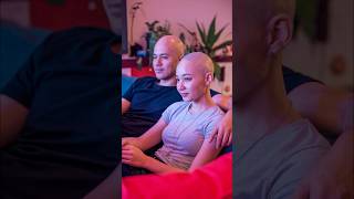 Headshave routine of bald girls bald baldhead headshave baldgirl [upl. by Nomyad]