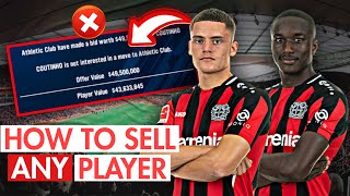 How to sell ANY player in Soccer Manager 2022  SM22 Tips [upl. by Anyt]