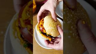 Sin Carne Sin Problema 🍔 Hamburguesa vegana que superó las expectativas receta idea [upl. by Andi285]