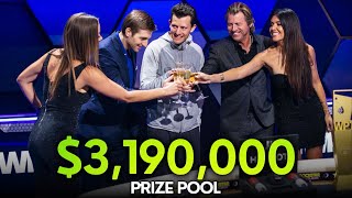 Chasing 3190000 WPT Montreal Thrills amp Tournament of Champions Final Table [upl. by Pytlik]