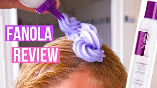 THIS WILL MAKE YOUR HAIR GREY  FANOLA INCREDIBLE FOAM REVIEW [upl. by Anees]