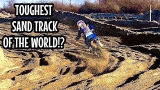 MX TOUGHEST SAND TRACK FOR THE 65CC  Liljann141 105 [upl. by Nyrhtak]