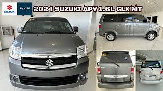 2024 SUZUKI APV 16L GLX MT  GRAPHITE GRAY METALLIC [upl. by Beitz]