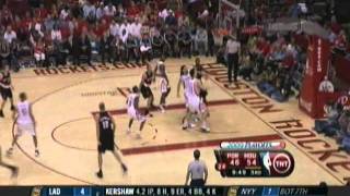 Yao Ming  NBA Playoffs 2009 1st Round  Game 4 [upl. by Meehyr]