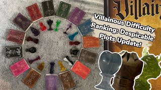 Disney Villainous Villainous Difficulty Ranking  Despicable Plots Update [upl. by Jeffrey]