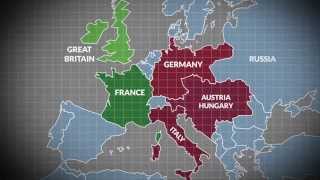 5 Major Treaties amp Alliances in the Build Up to World War One [upl. by Euqinomad]