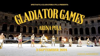 Gladiator Games Arena Pula 3 September 2024 [upl. by Maury]