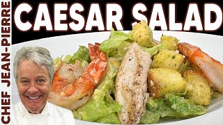 How to Make Caesar Salad From SCRATCH  Chef JeanPierre [upl. by Lednor]