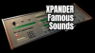 Oberheim Xpander Famous Sounds  All 100 Presets Explained [upl. by Oscar]