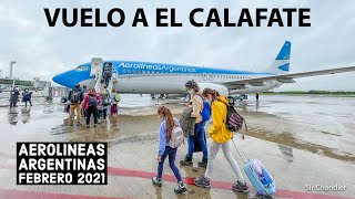 Vuelo a El Calafate  Patagonia  Aerolíneas Argentinas [upl. by Cowey]