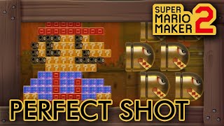 Super Mario Maker 2  Fun quotThe Perfect Shotquot Level [upl. by Norehs409]