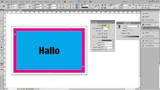 214 InDesign Textrahmen Optionen Attribute [upl. by Nelyag]