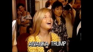 JeanLouis Scherrer Couture Fall 92 Ivanka Trump Fashion TV [upl. by Airitac71]