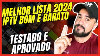 MELHOR LISTA DE IPTV EM 2024 SEM MENSALIDADES E SEM TRAVAMENTO COM MELHOR SUPORTE DO MERCADO [upl. by Valenba947]