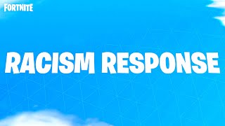 Fortnite Responds to Racism [upl. by Xuaeb]