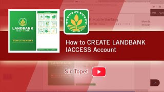 How to create Landbank IACCESS Account [upl. by Merril]