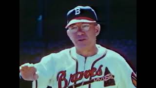 1947 BOSTON BRAVES quotThe Braves Familyquot promotional film reel 🎥 [upl. by Rosabel738]