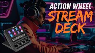 How to add key actions to stream deck dials with the Action wheel [upl. by Nibur337]