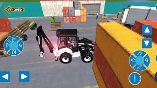 JCB Game for Android Gameplay  Village JCB excavator sim  Android gameplay Malayalam [upl. by Philbin557]