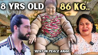 8 YEAR OLD weighs quot86 KILOGRAMSquot What Happened To Him 🇵🇭 EMOTIONAL [upl. by Naesar]