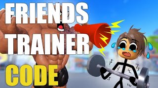 ROBLOX 👯FRIENDS TRAINER GYM STAR SIMULATOR CODES  HOW TO REDEEM [upl. by Lihcox]