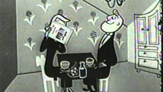 Kelloggs All Bran Cereal Commercial 1952 [upl. by Odnam743]