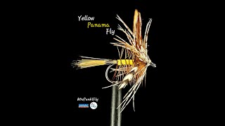 Tying a Yellow Panama Fly  Tied by Matthias Dibiasi  DePunkt Fly [upl. by Harbard234]