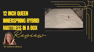 Why Everyone is Talking About the 12 Inch Innerspring Hybrid Mattress in a Box [upl. by Anastasia952]