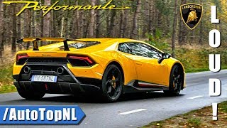 Lamborghini Huracan Performante LOOKS SOUND amp DRIVE by AutoTopNL [upl. by Hanid]