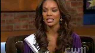 Texas Native Crystal Sewart Is 2008 Miss USA [upl. by Anawk]