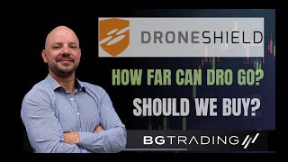 ASX DRO  DRONESHIELD LIMITED  HOW FAR CAN THE STOCK MOVE SHOULD WE BUY HOLD OR SELL [upl. by Sama]