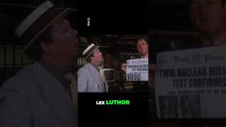 Gene Hackmans Shocking Lex Luthor superman dc superheromovies dcsuperman movie film [upl. by Ijuy]