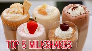 Top 5 Homemade Milkshakes  Gemmas Bigger Bolder Baking Ep 175 [upl. by Wiskind]