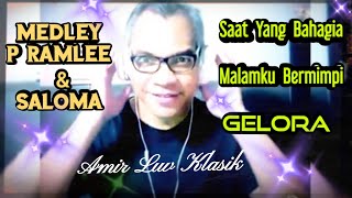 Jom Karaoke Medley P Ramlee amp Saloma  GeloraMalamku Bermimpi amp Gelora Cover [upl. by Saval543]