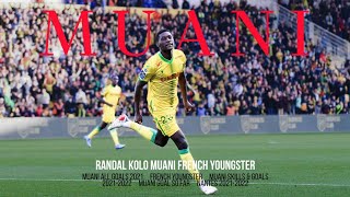 KOLO MUANI quotFRENCH YOUNGSTERquot SKILLS amp GOALS HIGHLIGHTS 20212022 FC NANTES [upl. by Ahsinal709]