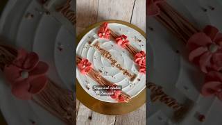 Simple and creative design shortvideo cakedecorating easyrecipe creative [upl. by Gildas]