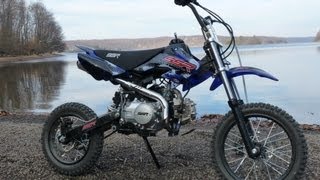 SSR 125cc Pit Bike OverviewDemo [upl. by Macey]