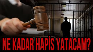 Kesinleşen Hapis Cezasının Ne kadarını Yatar [upl. by Gracie]