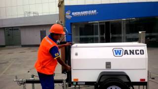 TORRES DE ILUMINACION DIESEL WANCO WLT 4M PERU [upl. by Oicaro]