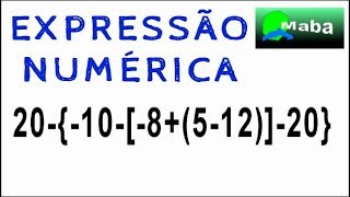 EXPRESSÃO NUMÉRICA  Pedido por aluna [upl. by Origra]