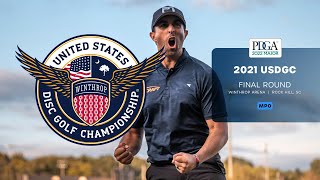 Final Round  2021 United States Disc Golf Championship [upl. by Wiese739]