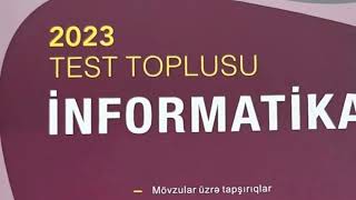 İnformatika Test Toplusu Cavabları 2023 DİM [upl. by Kristofor58]