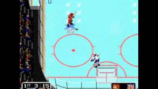 Sega Mega Drive EA Hockey [upl. by Sheree985]