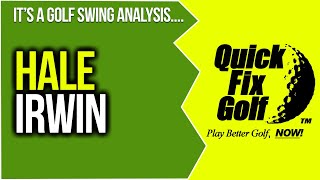 Golf Swing Analysis Online Hale Irwin US Open Champion Best long iron player [upl. by Ayikin704]